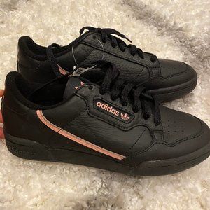 Adidas Originals Continental 80 -sz 7- black/pink